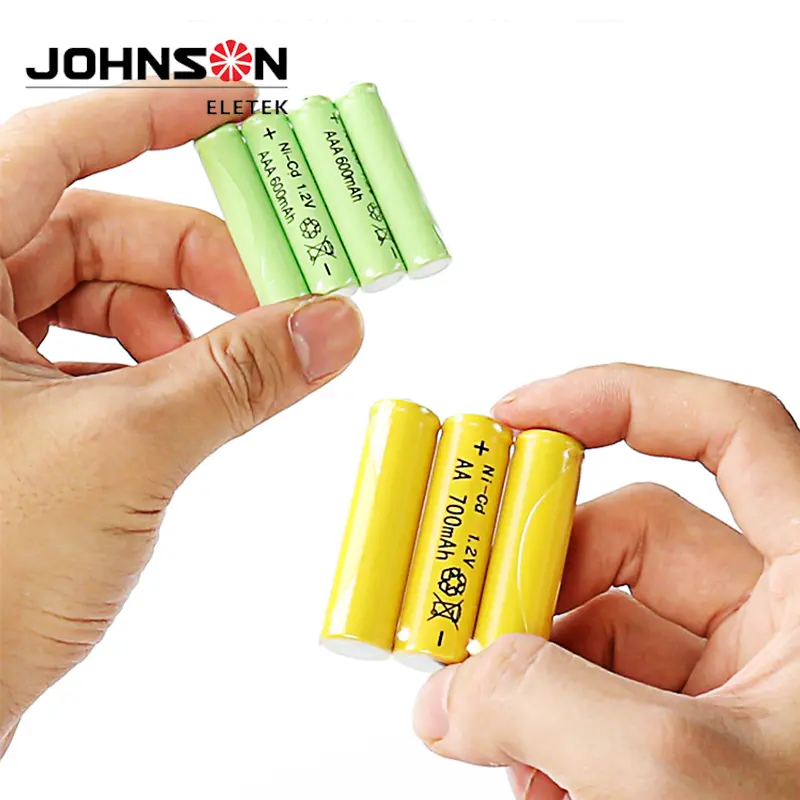 Cheapest Price Sub C Nicd Battery 3400mah - AAA Battery NiCd 1.2V Rechargeable Batteries for Garden Landscaping Solar Lights – Johnson