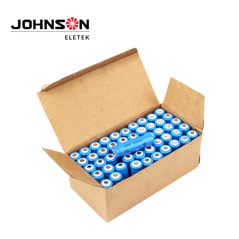 Low price for Ag6 - Factory Price Wholesale rechargeable Cylindrical Lithium Battery li-ion 14500 cell 3.7v Lithium Ion Battery – Johnson