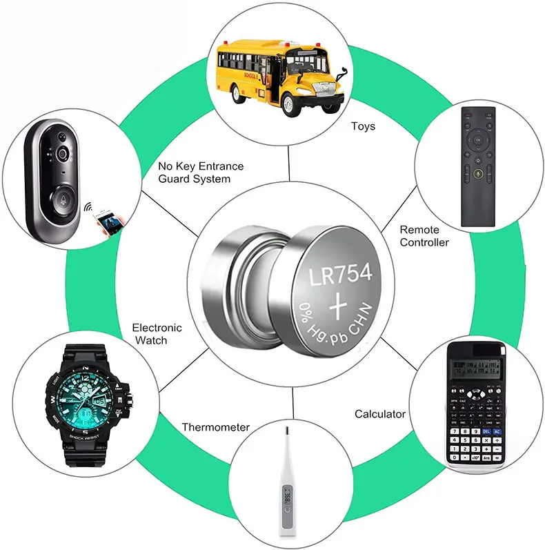 Free sample for Lr720 - LR48 AG5 393 LR754 High Power Super Alkaline Button Cell Hearing Aid and other electronic products – Johnson
