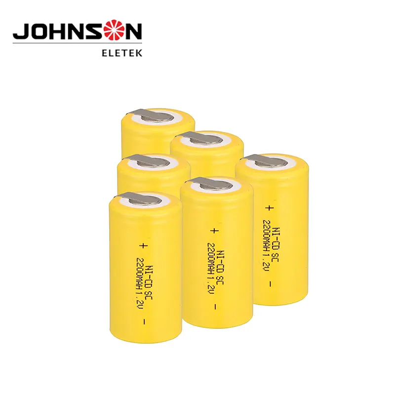Best-Selling High Voltage Dry Battery - Sub C NiCd Battery for Power Tools, 1.2V Flat Top Rechargeable Sub-C Cell Batteries – Johnson