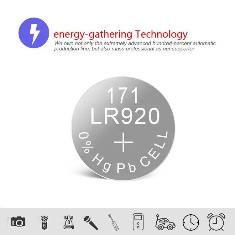 2019 Good Quality Li Ion Button Battery - LR69 AG6 370/371 OEM Packaging Silver Oxide Button Coin Batteries – Johnson