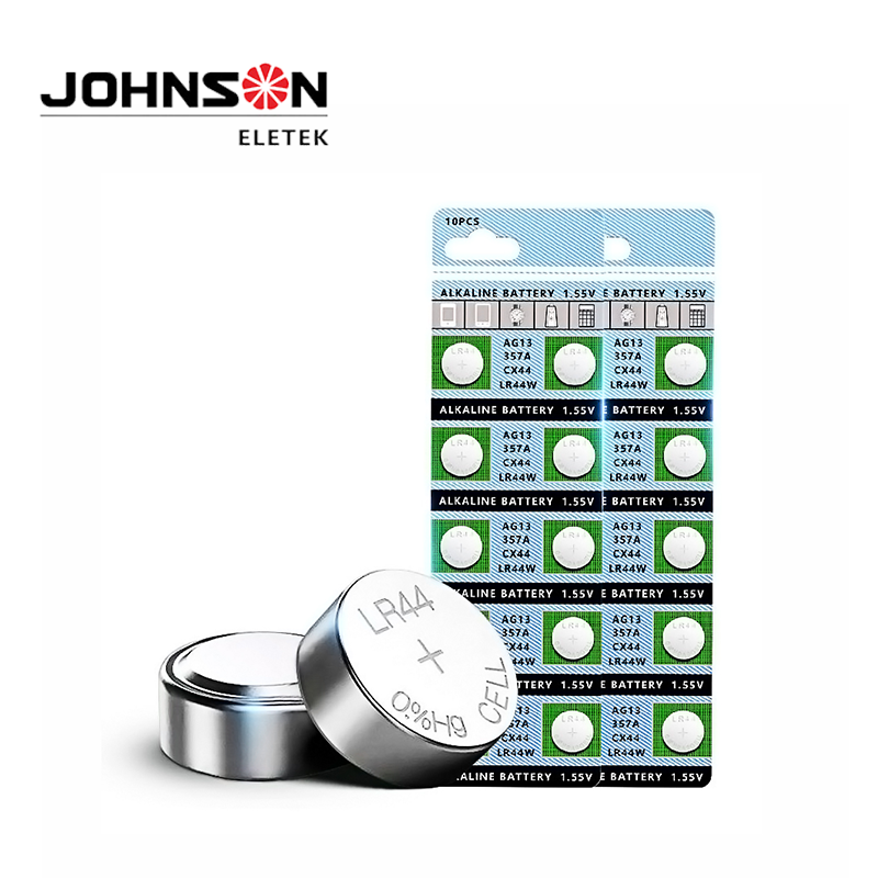 Popular Design for Dry Cell - LR44 AG13 357 303 SR44 Battery 1.5V High Capacity Alkaline Button Coin Cell Batteries For Lavaliar Microphone – Johnson