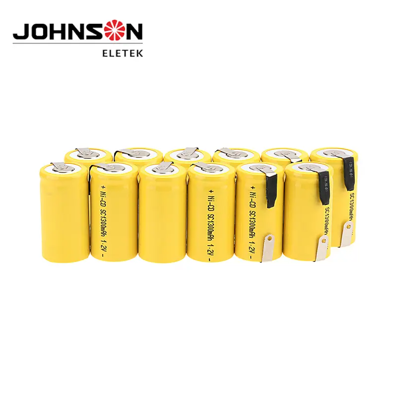 Best-Selling High Voltage Dry Battery - Sub C NiCd Battery for Power Tools, 1.2V Flat Top Rechargeable Sub-C Cell Batteries – Johnson