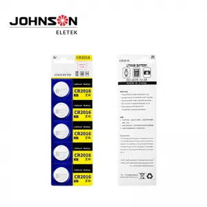 CR2016 Lithium Battery 3V Coin Button CR series for branded watches batteries